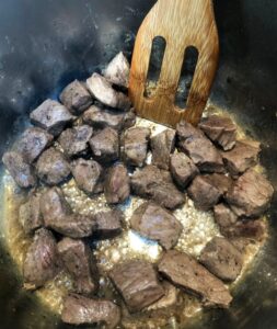 instant pot beef after browning