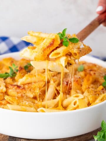 broiled instant pot mac and cheese.