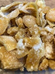 candied ginger