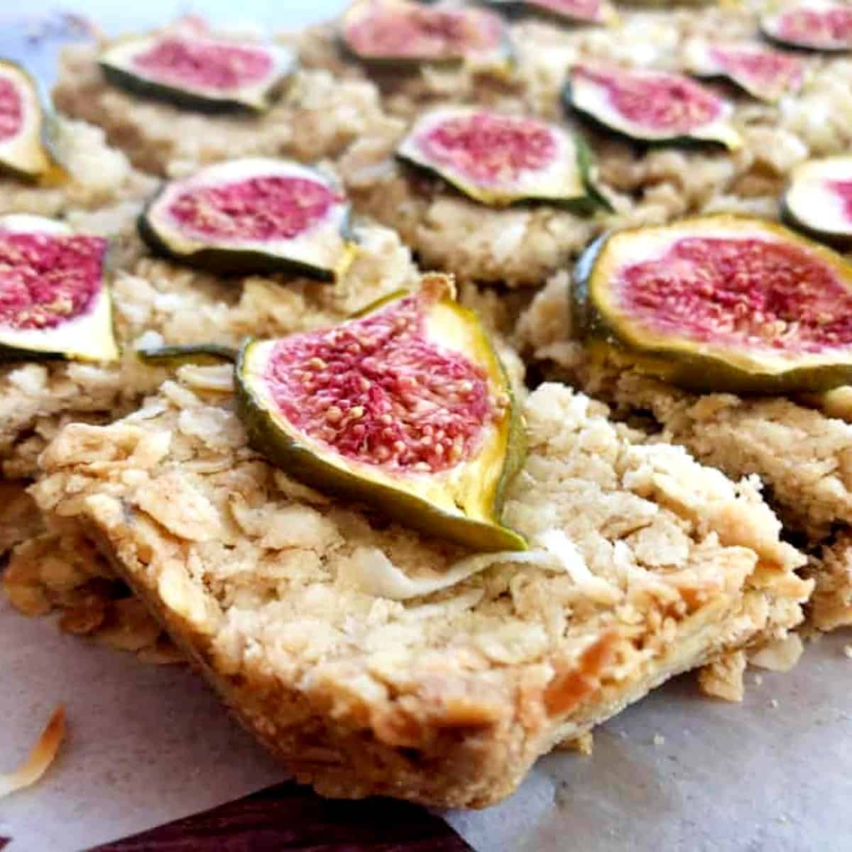 coconut-fig-bars-sliced-into-squares