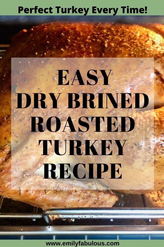 perfect dry brined roasted turkey