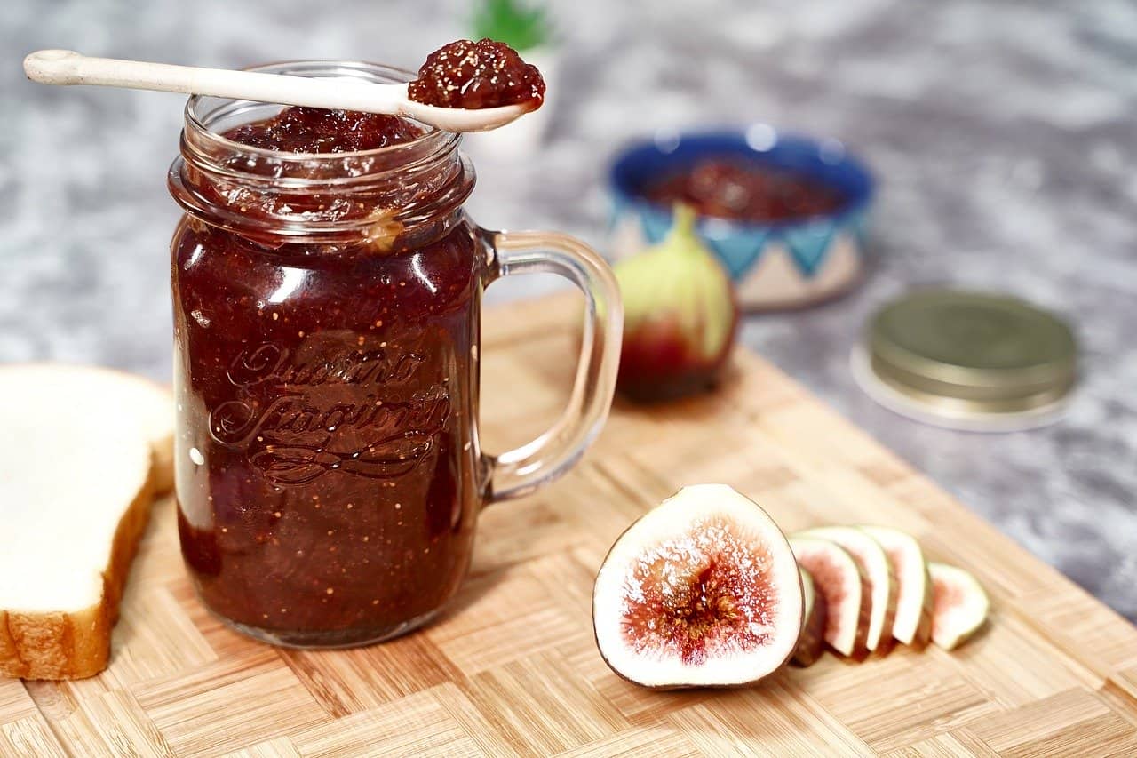 Easy Fig Jam Recipe homemade fresh spread EmilyFabulous