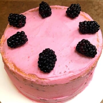 naked marionberry cake 2