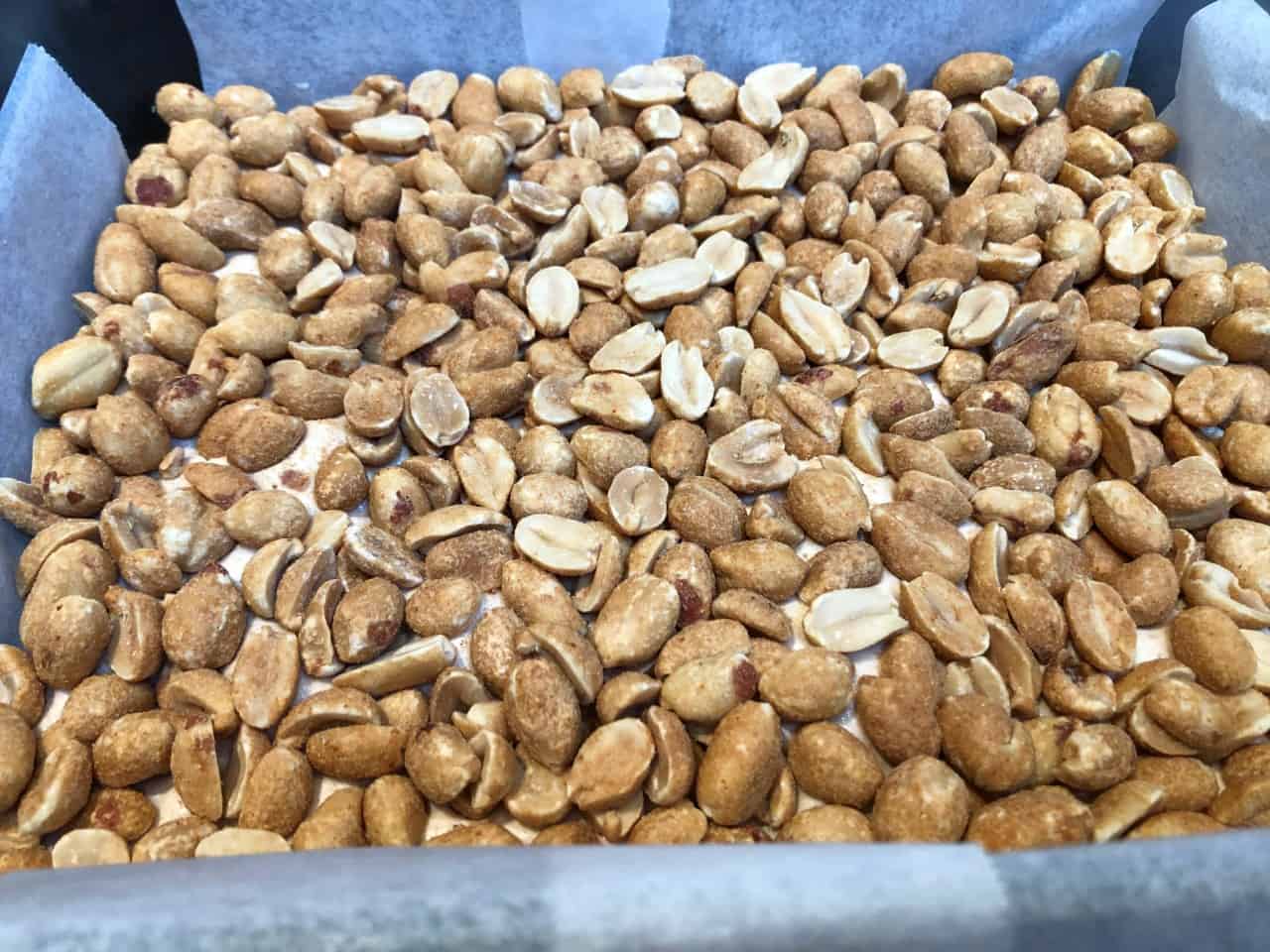 peanut layer for snickers bars.