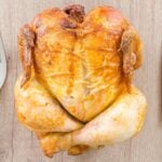 roasted whole chicken