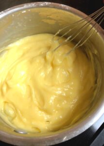 tart cream after butter