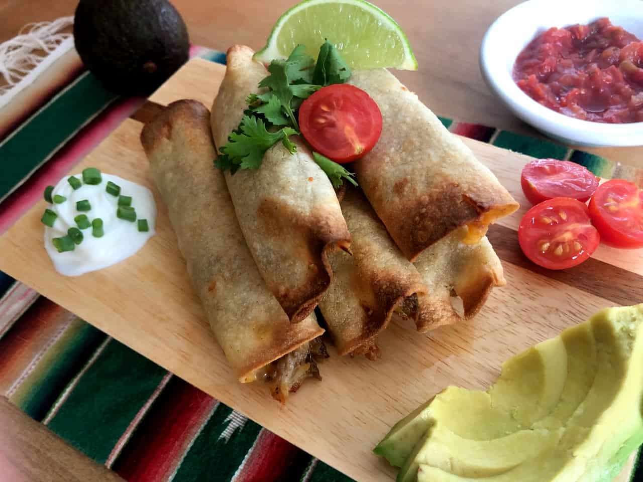 Air Fryer Taquitos