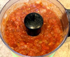 salsa for baked chile rellenos in food processor