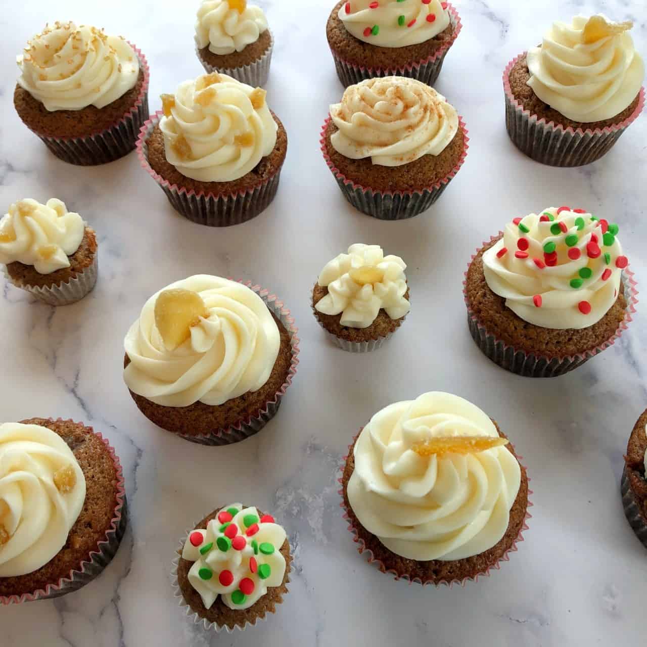 Candied Ginger Cupcakes with Cream Cheese Frosting EmilyFabulous