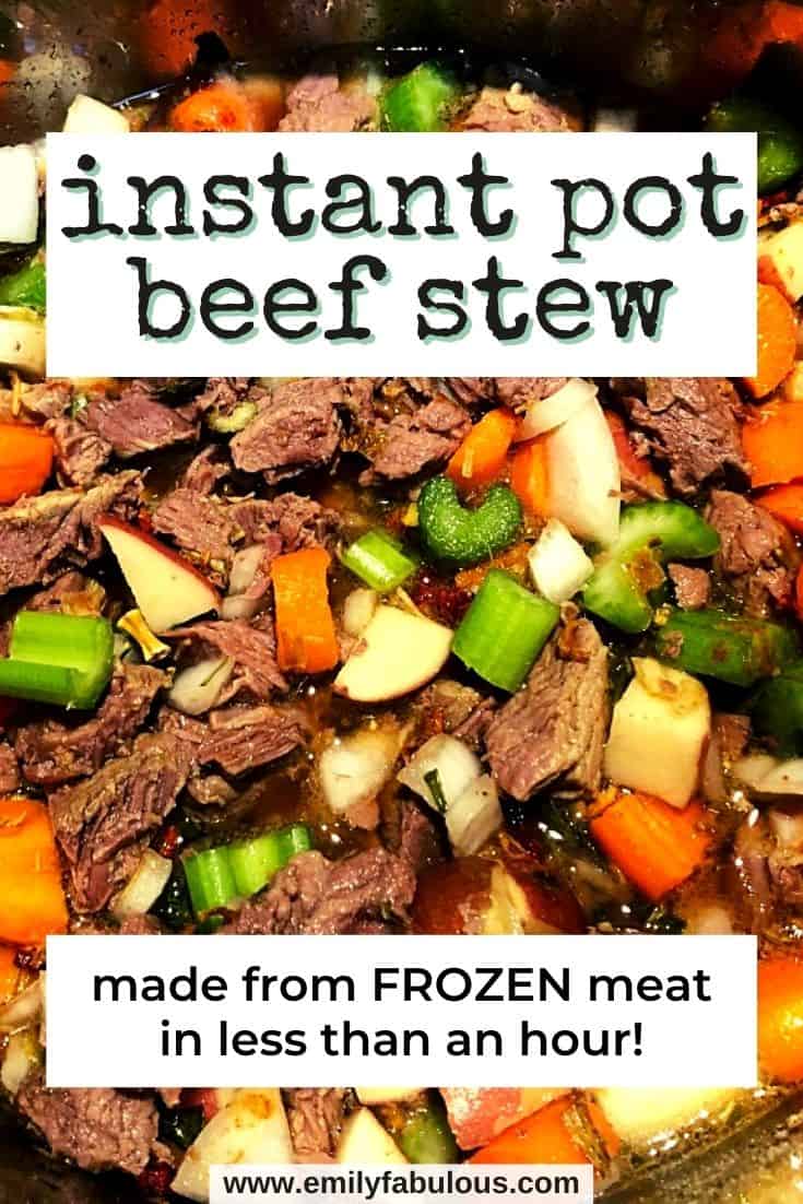 Easy Instant Pot Beef Stew With Frozen Vegetables Fisher Butiedis