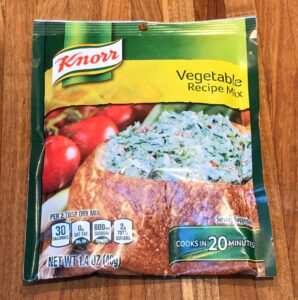 knorr vegetable recipe mix