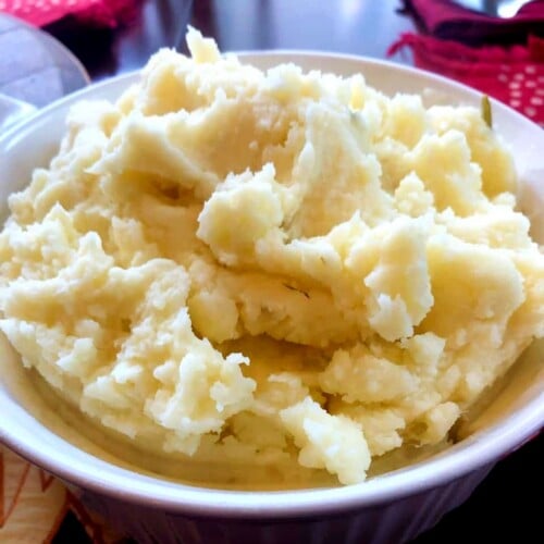 Instant Pot Mashed Potatoes with Garlic Herb Butter