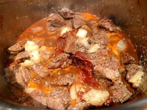 mexican shredded beef ingredients in instant pot