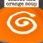 tomato orange soup