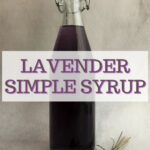 lavender simple syrup