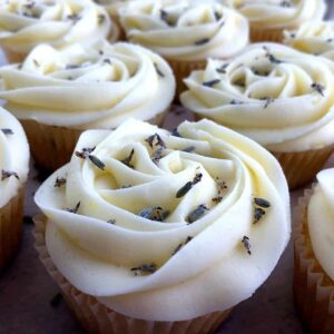 lemon lavender cupcakes