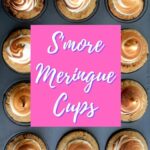 smore cups in a mini cupcake pan