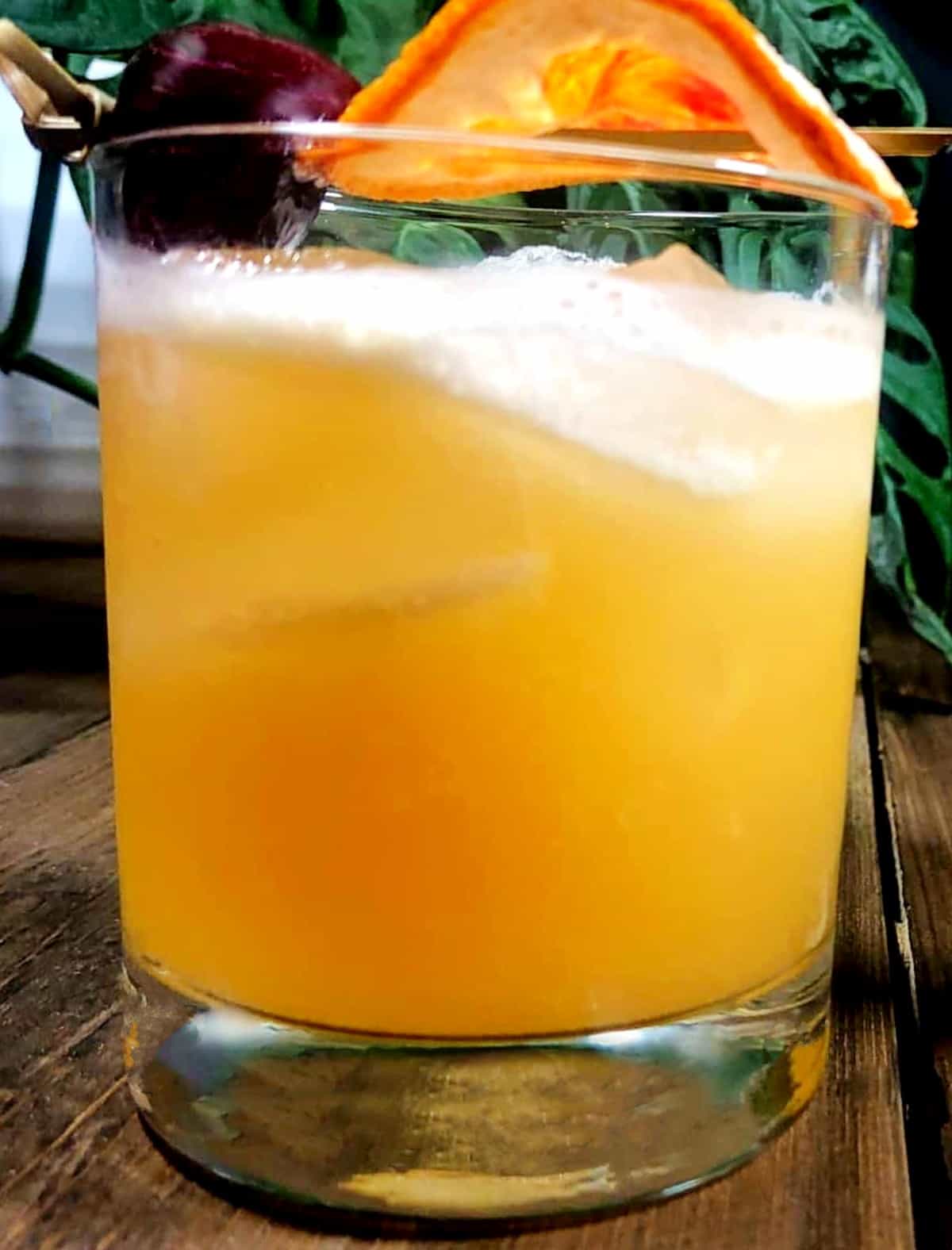 whiskey cocktail with tiki bitters