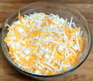 three cheese blend for relleno dip
