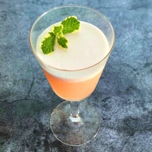 rhubarb gin cocktail