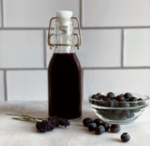 blueberry lavender syrup