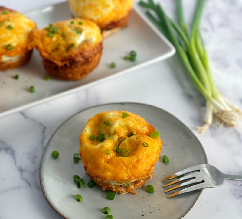 cheddar and egg cups