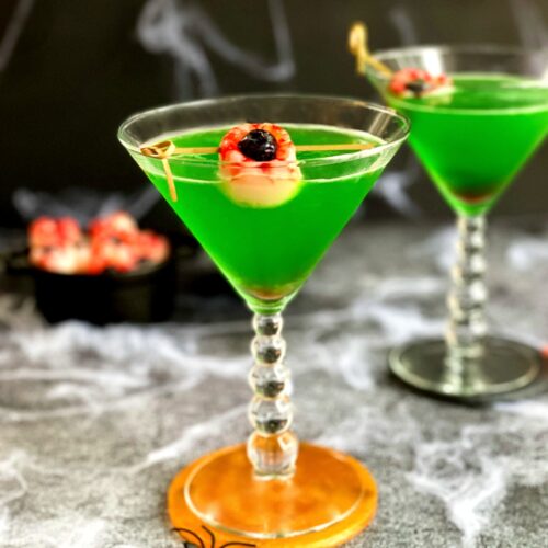 lychee halloween cocktail