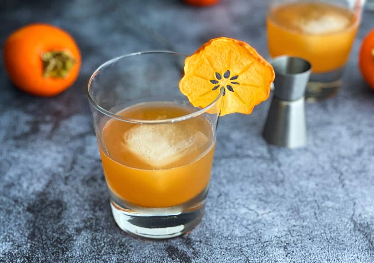 Bourbon Persimmon Cocktail-image
