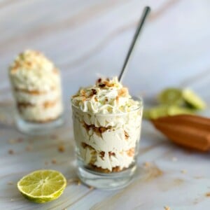 coconut lime parfait