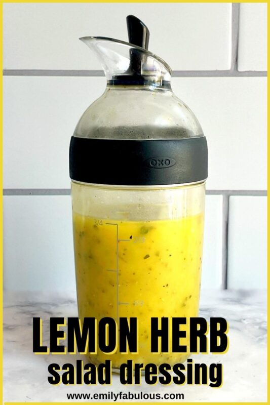 lemon herb dressing recipe