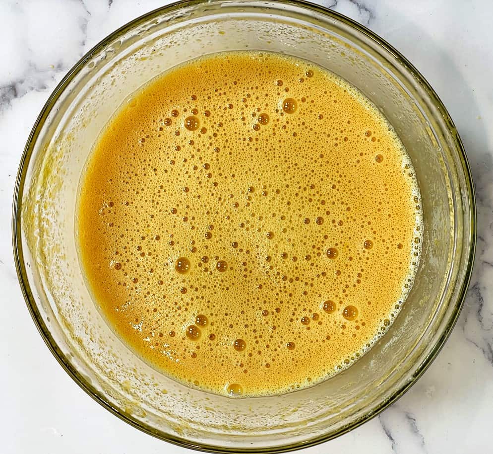 passion fruit curd after microwave 4th time.