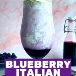 Blueberry Italian Soda recipe