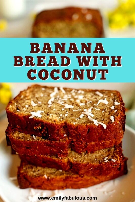 Banana Bread with Coconut Milk Recipe
