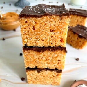 chocolate peanut butter rice krispie treats