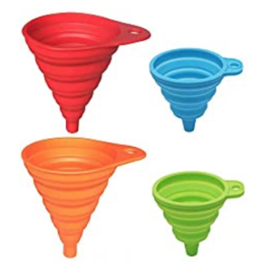 silicone funnels