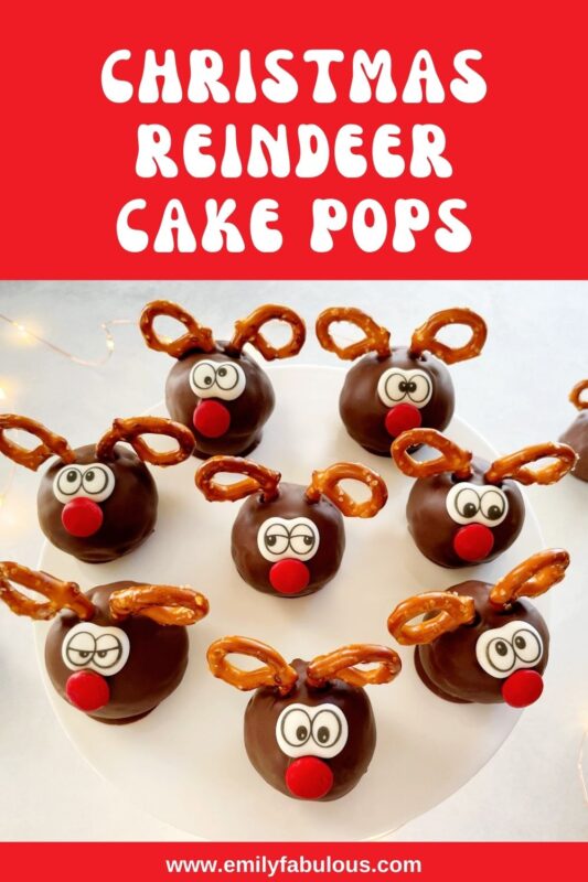 Christmas Reindeer Cake Pop Recipe