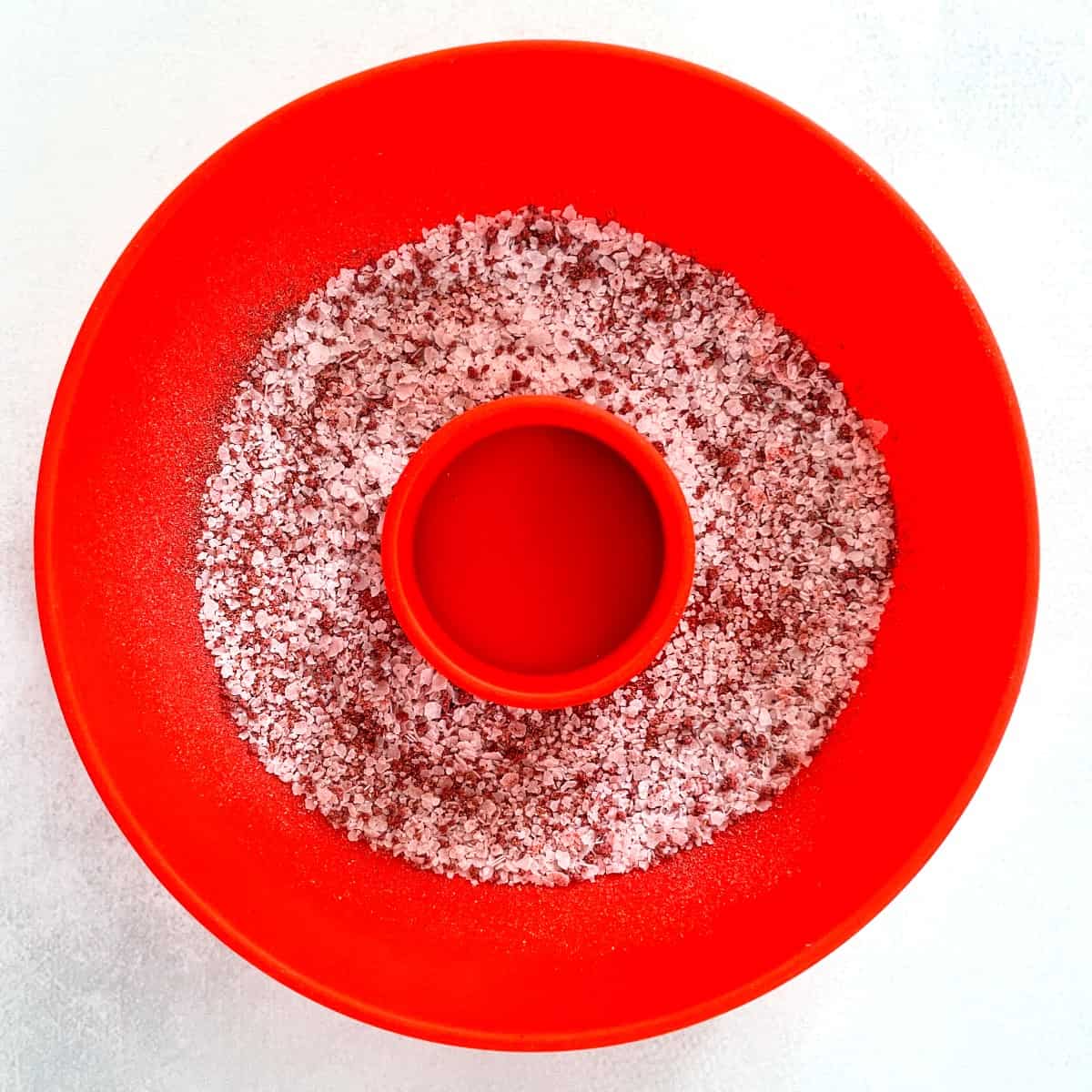 li hing salt in a margarita edge bowl.