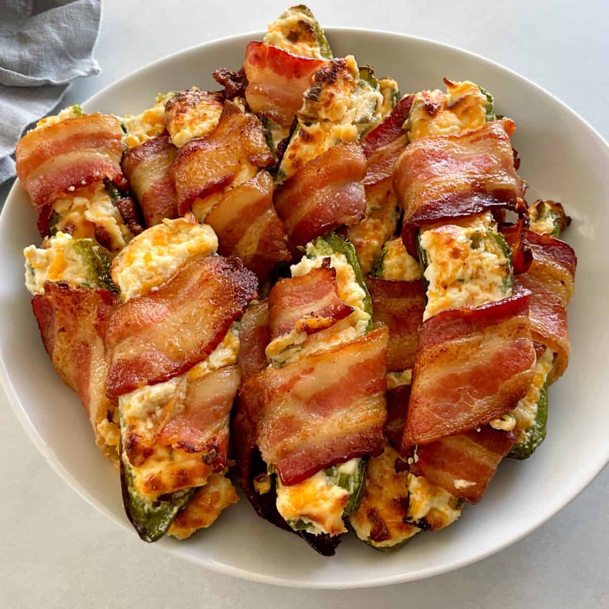 air fryer bacon wrapped jalapeno poppers