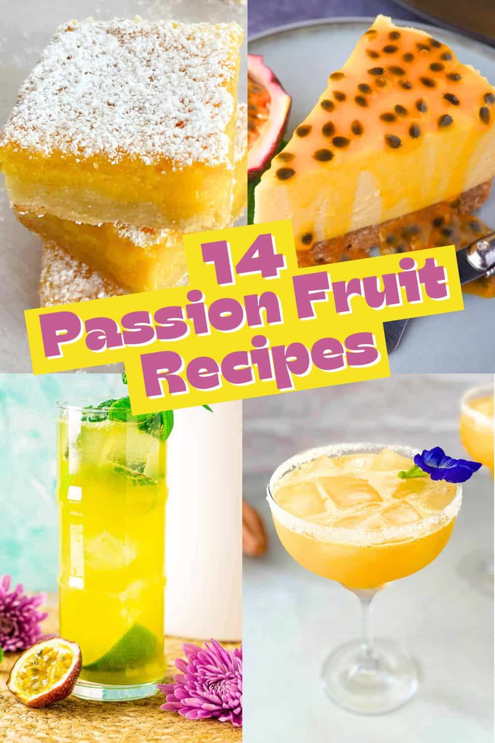 Passion Fruit Recipes