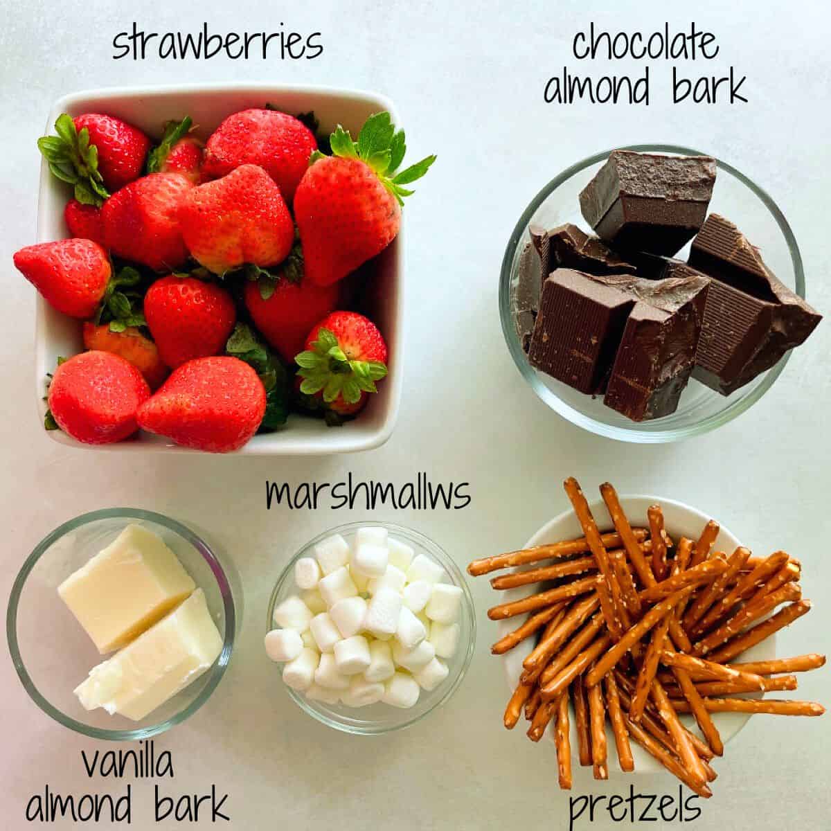 chocolate strawberry turkey ingredients.