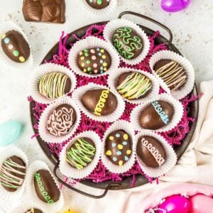 Easter Marshmallow Eggs.