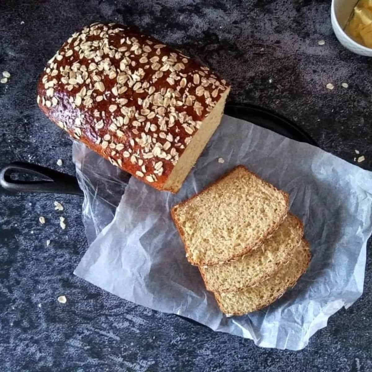 Honey Oats Bread.