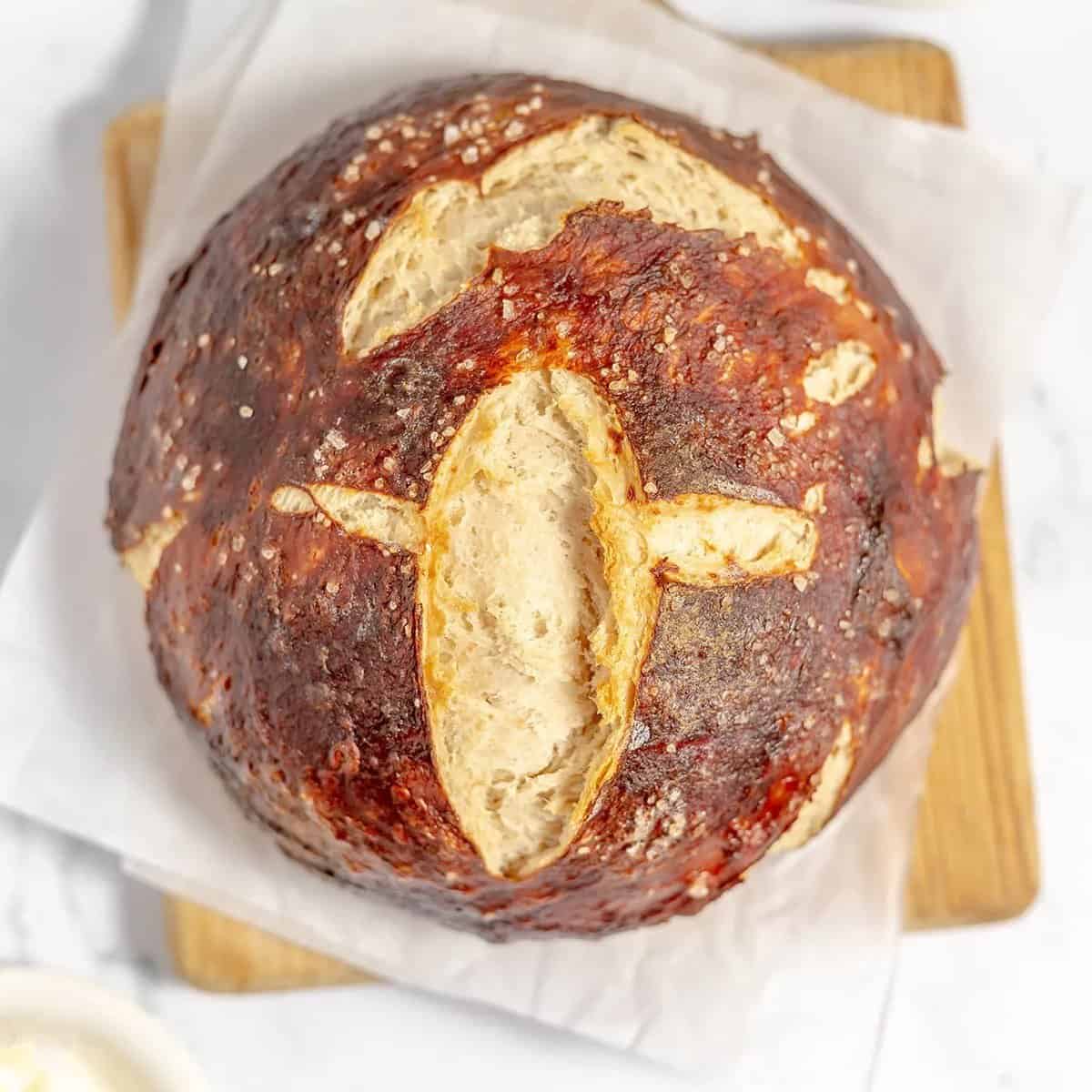 Pretzel Bread Recipe.