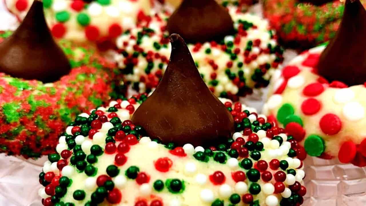 Christmas Almond Sugar Cookies