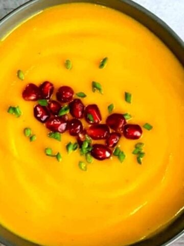 Instant Pot Butternut Squash Soup.