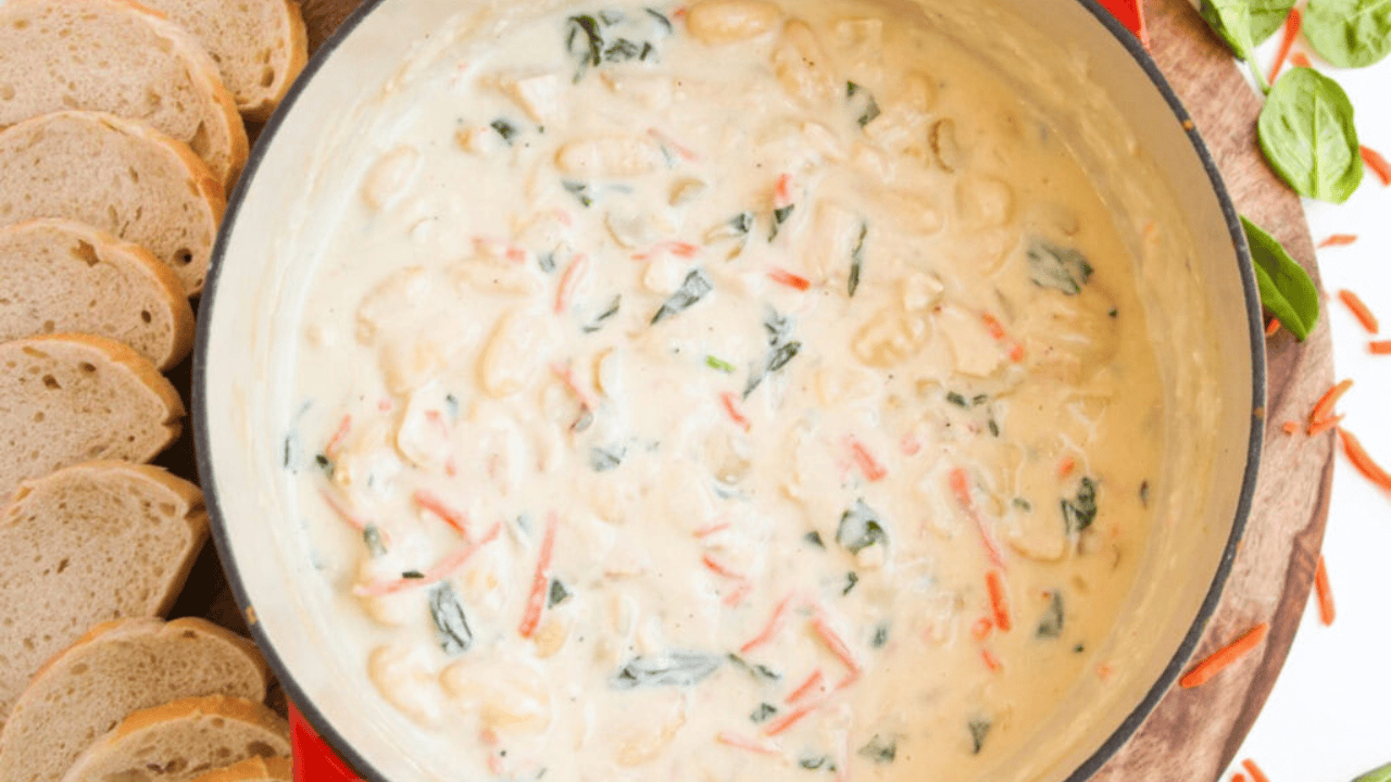 Creamy Chicken Gnocchi Soup