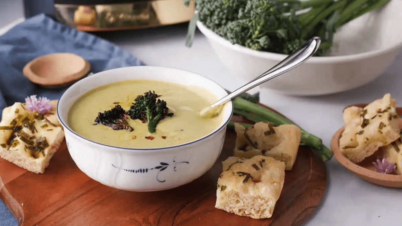 Cream of Broccolini Soup