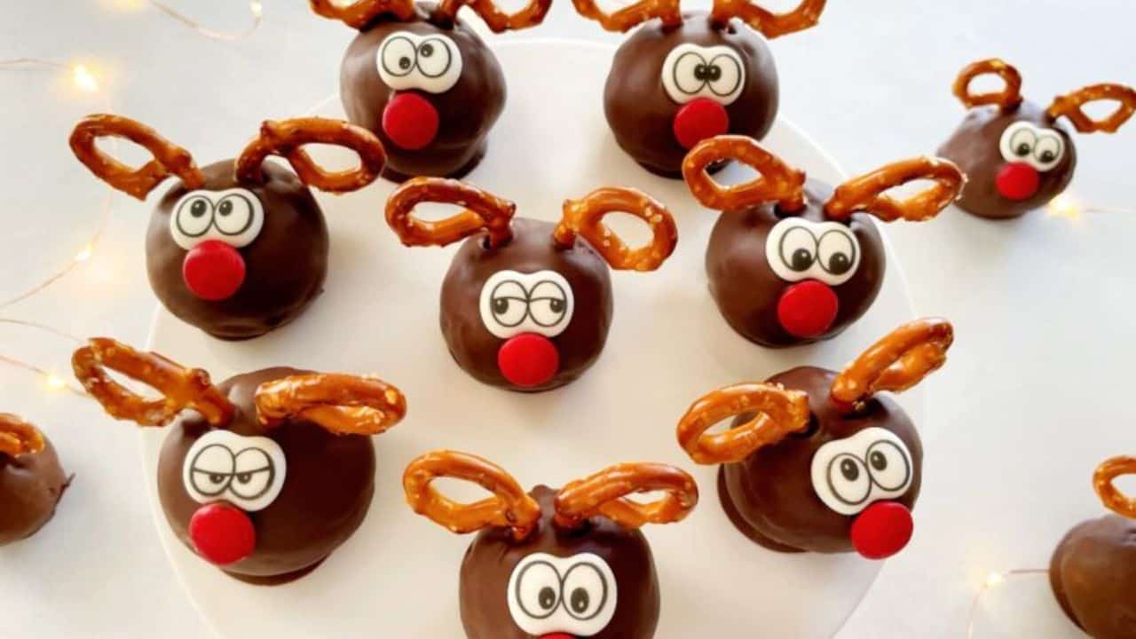 Reindeer Cake Pops