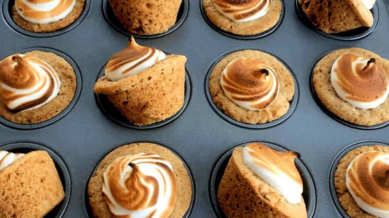 S'more Meringue Cups
