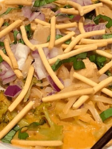 Thai Red Curry Noodle Soup